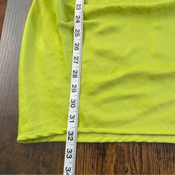 Nasty Gal Cowl Time Asymmetrical Satin Mini Dress - Picture 7 of 15